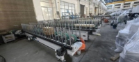 Machine d'emballage de profilés à colle thermofusible PUR motorisée multifonctionnelle de haute qualité TC Manufacturer avec contrôle par écran tactile PCL