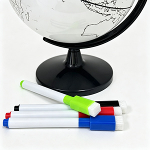 Globo Terráqueo <span class=keywords><strong>de</strong></span> Plástico Creativo y Divertido <span class=keywords><strong>de</strong></span> 14.2 cm para Decoración <span class=keywords><strong>de</strong></span> Habitaciones Infantiles - Educación y Aprendizaje <span class=keywords><strong>de</strong></span> Geografía, Marca OEM - Product Image 2