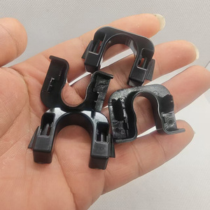Ford Nissan Rear Trunk Lid Clip <b>Bracket</b> <b>Black</b> Nylon Replacement Part For Focus Mondeo Fiesta C Max Qashqai - Product Image 3