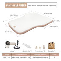 Matelas de voiture, matelas gonflable, matelas de camping auto-gonflant, lit gonflable avec pompe, lits gonflables pour voitures