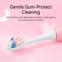 Brosses à dents électriques intelligentes pour adultes avec capteur de pression de qualité supérieure, minuteur intelligent, pour usage domestique, et brosses à dents intelligentes pour enfants au design mignon de dessin animé