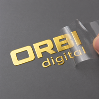 Stiker Transfer Kristal Kustom untuk Branding Botol dan Dekorasi Logo Produk untuk Program Merek Ritel Langsung dari Pabrik