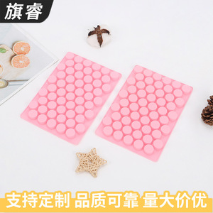 Pink Silicone Cylinder Mold 60 Cavities For Baking Candy DIY Wax Crafting Tools - Product Image 2
