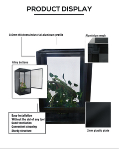 Aluminium käfig für Regenwald Reptilien Solid Metal Design für die Aufzucht von Wildtieren - Product Image 3