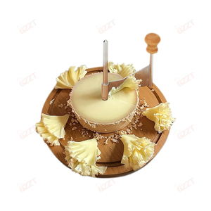 Bigoudi à <span class=keywords><strong>fromage</strong></span> en bois idéal <span class=keywords><strong>pour</strong></span> la meule à <span class=keywords><strong>fromage</strong></span> ou le chocolat Déchiqueteur antirouille multifonctionnel Bigoudi à <span class=keywords><strong>fromage</strong></span> <span class=keywords><strong>Girolle</strong></span> avec poignée - Product Image 1