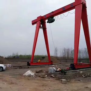 Grue à portique offrant une manutention fiable des matériaux avec une construction à poutre simple adaptée aux environnements industriels compacts - Product Image 1