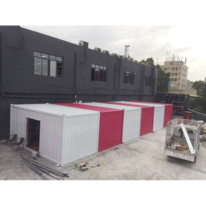 บ้านคอนเทนเนอร์ดัดแปลงทรงสี่เหลี่ยมผืนผ้า ความหนามาตรฐาน โรงงานผลิต ออกแบบสำหรับอุตสาหกรรม ติดตั้งนอกสถานที่ - Product Image 2