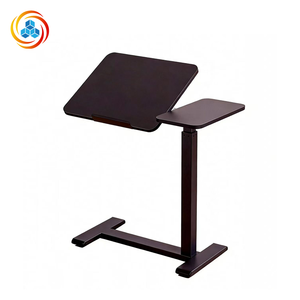 Pneumatic Height-<b>Adjustable</b> Minimalist Modern Density Board Desk Home Sofa Side <b>Table</b> Foldable Computer Stand <b>Table</b> Mobile - Product Image 2