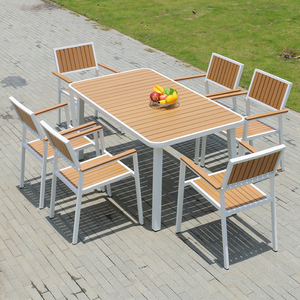 Wholesale Aluminum Table <b>Stackable</b> <b>Chairs</b> Set of Dining Table Customized Matching Table and <b>Chair</b> Set for Camping - Product Image 4