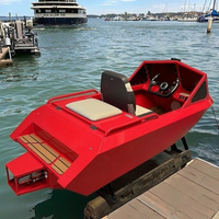 Nouveau Mini Jet-Ski Auto Haute Performance et Économique, Moteur 2 Temps, Matériau FRP, <115 CV, Vitesse Max 50 km/h, 1 Place, Compatible SUP, Choix Populaire