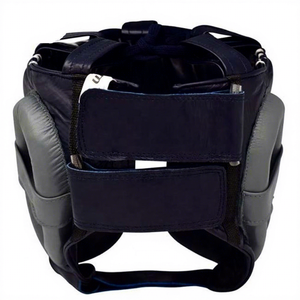 Protège-tête de boxe intégral durable avec logo personnalisé en PVC, barre de protection nasale réglable, fermeture auto-agrippante pour MMA, Kickboxing et Arts Martiaux - Product Image 3