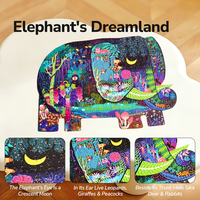 Puzzle de formes irrégulières MIDEER 6+ |   Casse-tête artistique, cadeau pour enfants