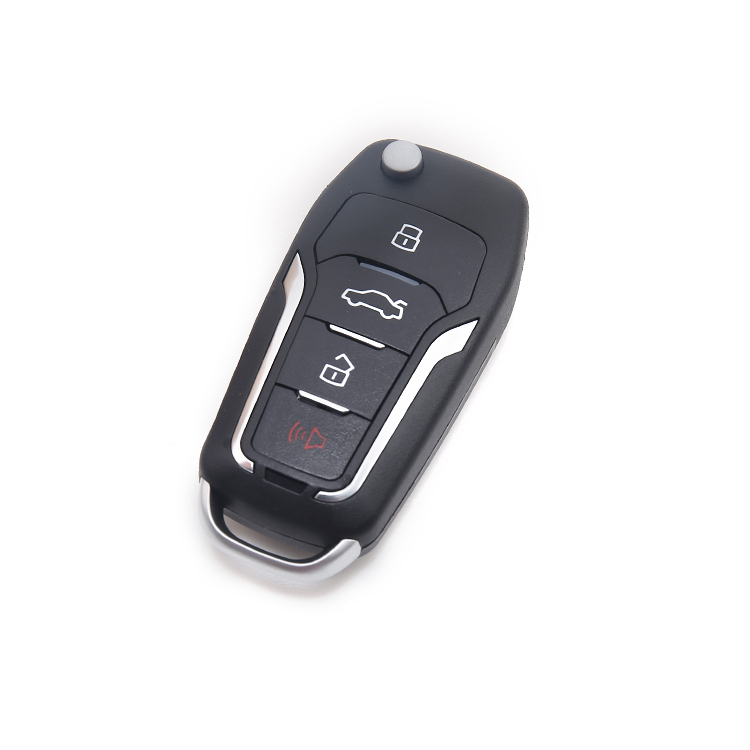 Xhorse Universal Super Remote Flip Key 4 Buttons XEFO01EN For Ford Style - Black