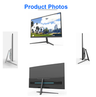 Vente en gros 24 pouces sans cadre FHD PC IPS moniteur 2ms temps de réponse écran LCD moniteur d'ordinateur de bureau