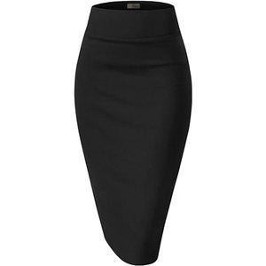 Jupe crayon midi sexy pour femme 2026, taille haute, coupe ajustée, idéale pour club, soirée ou entraînement, style bandage - Product Image 4