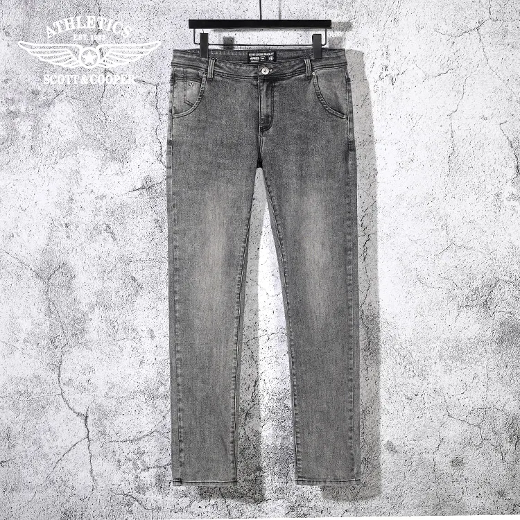 Factory Direct Atmungsaktive nachhaltige Baumwolle Custom Size Farbe Herren Übergroße Amerika Jeans True Relgion Jeans