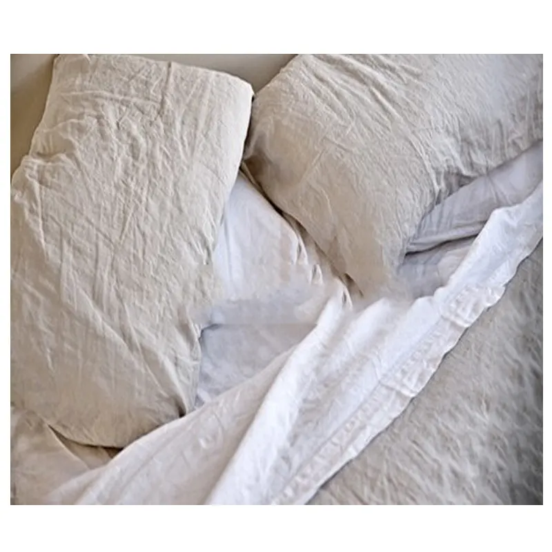 wide width natural linen fabric for duvet covers