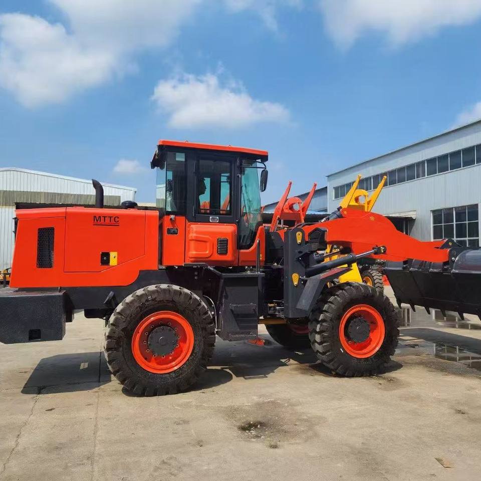 1 Ton 4x4 Small Diesel Hydraulic Front Loader Compact Loader ...