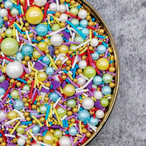 Aspersores de azúcar y perlas de azúcar para decoración de tartas, serie láser 2022, decoración de pasteles, colores - Product Image 4