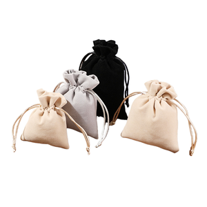 Bolsas <span class=keywords><strong>de</strong></span> Terciopelo con Cordón y Colores Personalizables para Joyería, Collares, Pulseras y Pendientes - Product Image 2