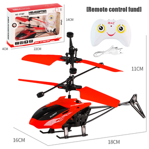 Helicóptero de Inducción de Doble Modo con Control Remoto para Niños, Aeronave Luminosa Transfronteriza con Función de Suspensión por Gestos <span class=keywords><strong>RC</strong></span> - Product Image 6