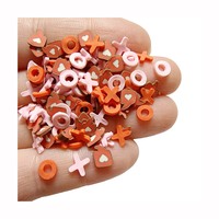 Tranches d'argile polymère série saint-valentin, mélange d'arroseurs d'argile douce, bricolage Slime Nail Art, accessoires de remplissage