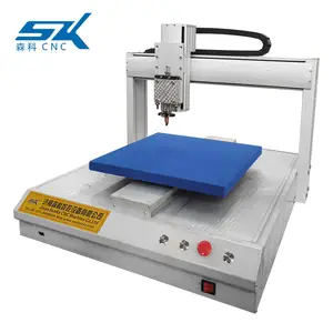 450*450mm glass cutting small working table portable glass cutting and milling cnc machines