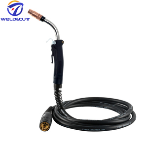<span class=keywords><strong>Pistola</strong></span> <span class=keywords><strong>de</strong></span> Soldadura MIG Tweco Spray <span class=keywords><strong>Master</strong></span> V350 350A Refrigerada por Aire, Cable <span class=keywords><strong>de</strong></span> 15 pies, Conector Europeo para Mille, Panasonic, Fronius, CE OEM - Product Image 1