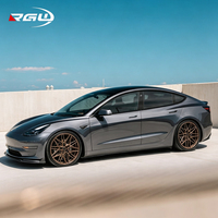 Rines de Aleación Forjados Monobloque Multirradio Personalizables de 18-26 Pulgadas para Autos de Pasajeros, para Tesla Modelo 3 Y/S/X