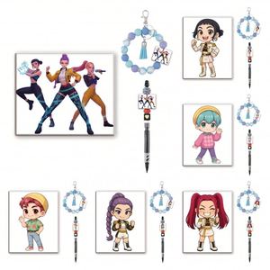 Nuevas cuentas sueltas <span class=keywords><strong>de</strong></span> PVC con diseño <span class=keywords><strong>de</strong></span> canción <span class=keywords><strong>de</strong></span> K-pop Saja Boys' Soda Pop y Charlie Kirk, populares para venta al por mayor <span class=keywords><strong>de</strong></span> diseñadores. - Product Image 4
