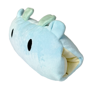 NETBRIDGE TS6312 Peluche Coral Fleece Oreiller Chauffe-Mains avec Imprimé Dragon Bleu 32x18x8cm pour Intérieur et Extérieur - Product Image 2