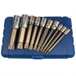 DZT/Dongzhe 10-Piece M-Type <b>Socket</b> Set 1/4 In Chrome Vanadium Steel For Auto Repair Mechanic Tools - Product Image 2