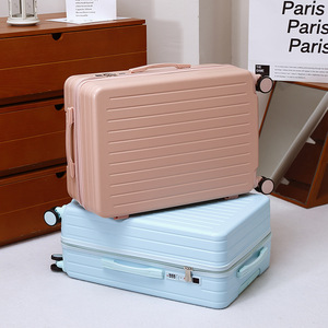 กระเป๋าเดินทาง กระเป๋าล้อลาก 20 นิ้ว ลายทาง พร้อมตัวล็อค ทนทาน สำหรับการเดินทางพักผ่อน ทุกเพศ ฤดูร้อน 2023 - Product Image 2