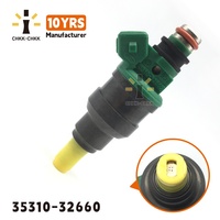 35310-32660 1 año de garantía Boquilla de inyector de combustible de inyector de coche de alta calidad para HYUNDAI SONATA 2.4L L4 89-91 OEM 35310-32660