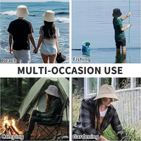 Gorra de Pescador Personalizable, Plegable y Reversible, de Algodón Premium de Primera Calidad G5, con Prueba Gratuita de Fábrica