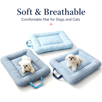 Tapis de transport portable pour animaux de compagnie avec poignée, protection de siège de voiture et de canapé pour chats et chiens, vente en gros EM