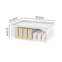 Boîte de rangement et distributeur de bonbons, noix et pop-corn en acrylique transparent, présentoir alimentaire