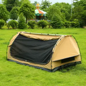 Camping en plein air randonnée toile imperméable ripstop tissu portable swags simples à vendre