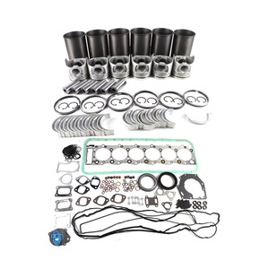Kit de reconstruction moteur 6HK1 avec kits de chemises pour machines d'ingénierie, système de démarrage hydraulique, marque HongWang, garantie 1 an - Product Image 1