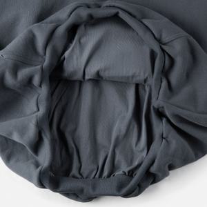 Sweat à capuche double couche sans cordon, col montant, style streetwear, épais 400 g/m², vierge, 500 g/m², pour fabricants en gros - Product Image 4