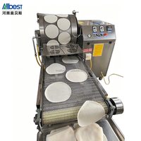 Machine automatique de fabrication de feuilles de lumpia, de rouleaux de printemps et de samosas, en acier inoxydable, 380V, pour chauffage électrique/gaz