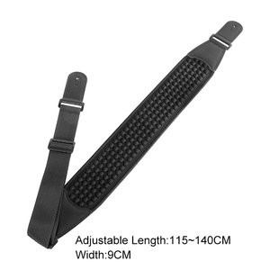 <span class=keywords><strong>Sangle</strong></span> de guitare réglable en néoprène non enduit Melede avec cellules d'air pour basses, guitares acoustiques et classiques - Coussin confortable de 3 pouces de <span class=keywords><strong>large</strong></span> - Product Image 2