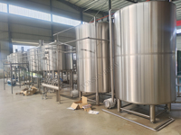 Machine à fabriquer de la bière 300L 500L 1000L 2000L, brasserie artisanale, système clé en main pour restaurant, équipement de brassage de bière à domicile