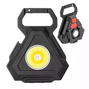 Rechargeable 4 in 1 Multifunctional Mini COB Keychain Light Magnetic Working Mini Led Flashlight For Outdoor,Camping