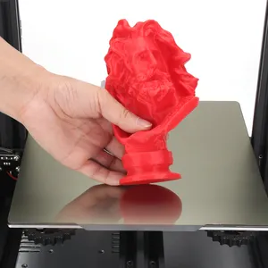 Kingroon 3D-Druckerteile Magnetische PEI-beschichtete Federstahl-Hotbed-Filexible-Bau platte für 3D-Drucker