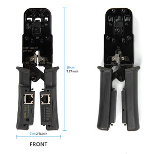 नेटवर्क केबल परीक्षक के साथ <span class=keywords><strong>Crimping</strong></span> उपकरण मॉड्यूलर नेटवर्क उपकरण RJ45 <span class=keywords><strong>Crimping</strong></span> उपकरण - Product Image 3