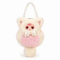 Porte-clés en peluche de collection, figurine mouton mignonne, boîte mystère surprise, jouet cadeau pour filles, personnalisable OEM