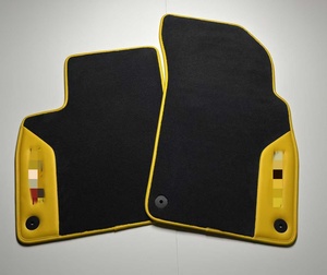 Alfombrillas de Piel de Doble Capa con Diseño de Estrellas para Land <span class=keywords><strong>Rover</strong></span> Discovery Sport, <span class=keywords><strong>Range</strong></span> <span class=keywords><strong>Rover</strong></span> Sport, Evoque, L, Velar y Defender, Cobertura Total - Product Image 1