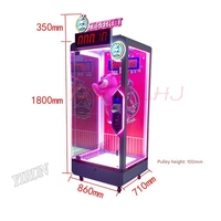 Lucky 7 Cut Prize Claw Machine Jeu d'arcade Machine de cadeau d'amusement en métal en peluche à pièces à vendre aux Philippines