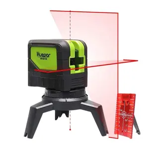 HUEPAR Selbst nivellieren der Laser 9211R , 2 Linien 2 Plumb Dots Cross Line Alignment Roter Laser Level